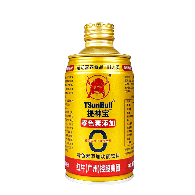 TSunBull提神宝能量饮料0色素-318ML